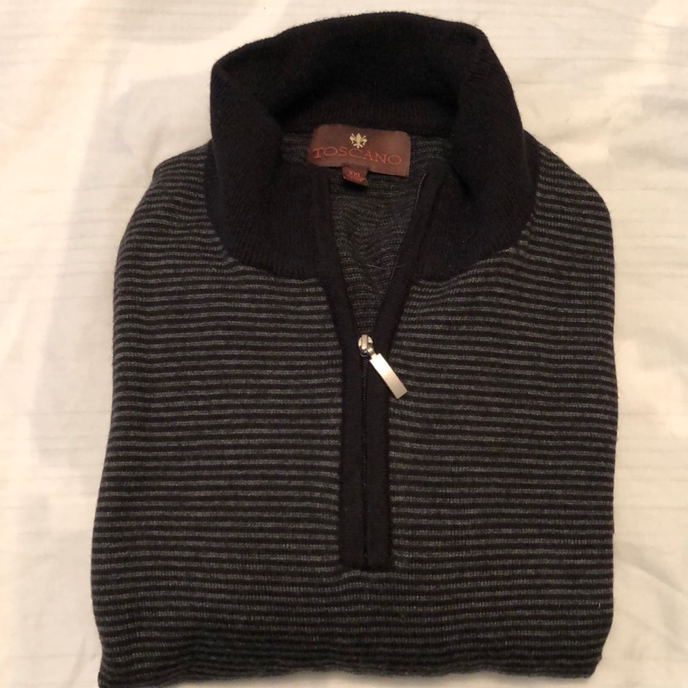 Toscano 1/4 zip Sweater